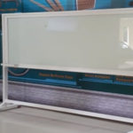 Papan tulis kaca glassboard magnetic standing